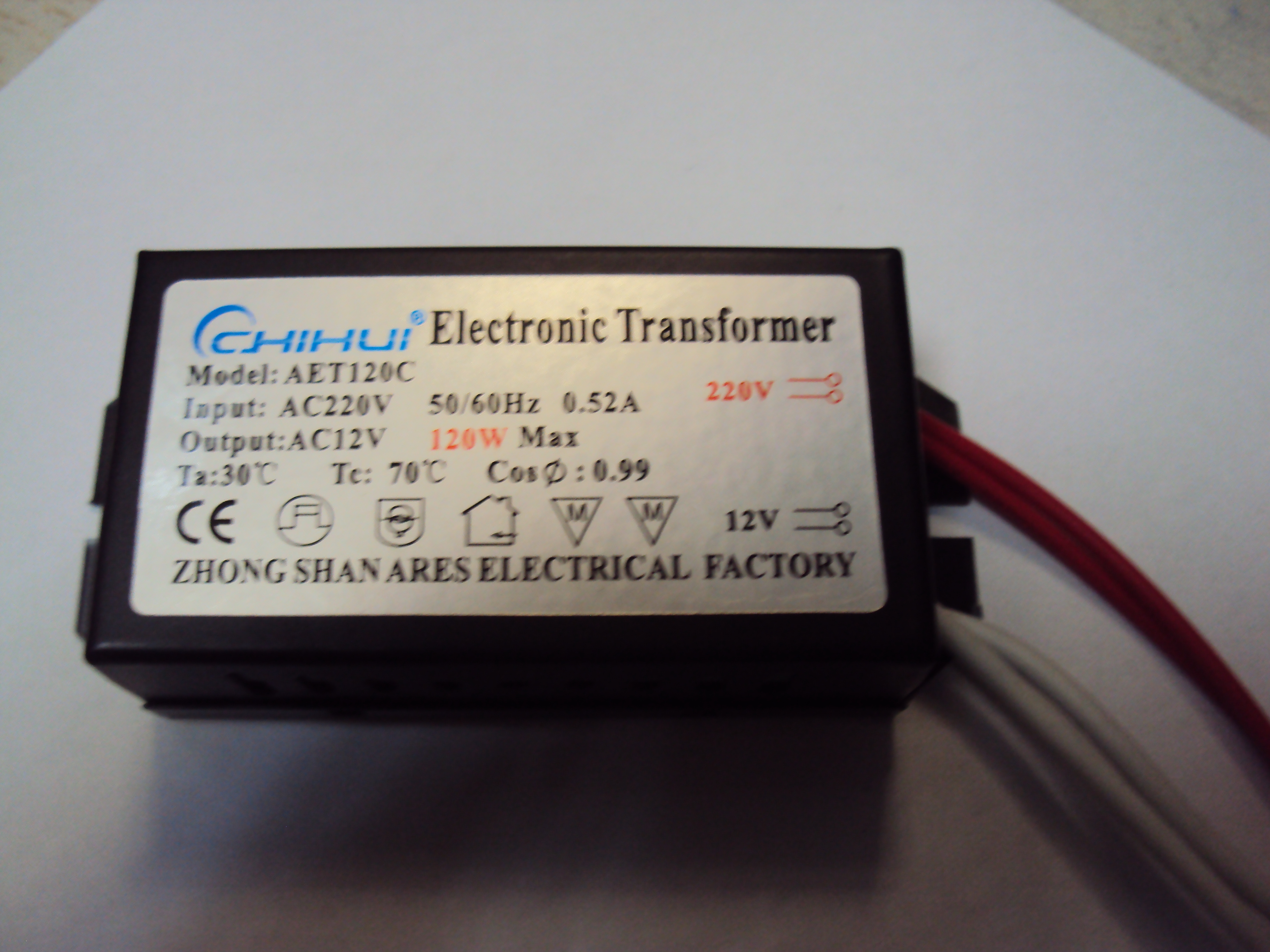  .  AET120C (AC 220 -12 120) 