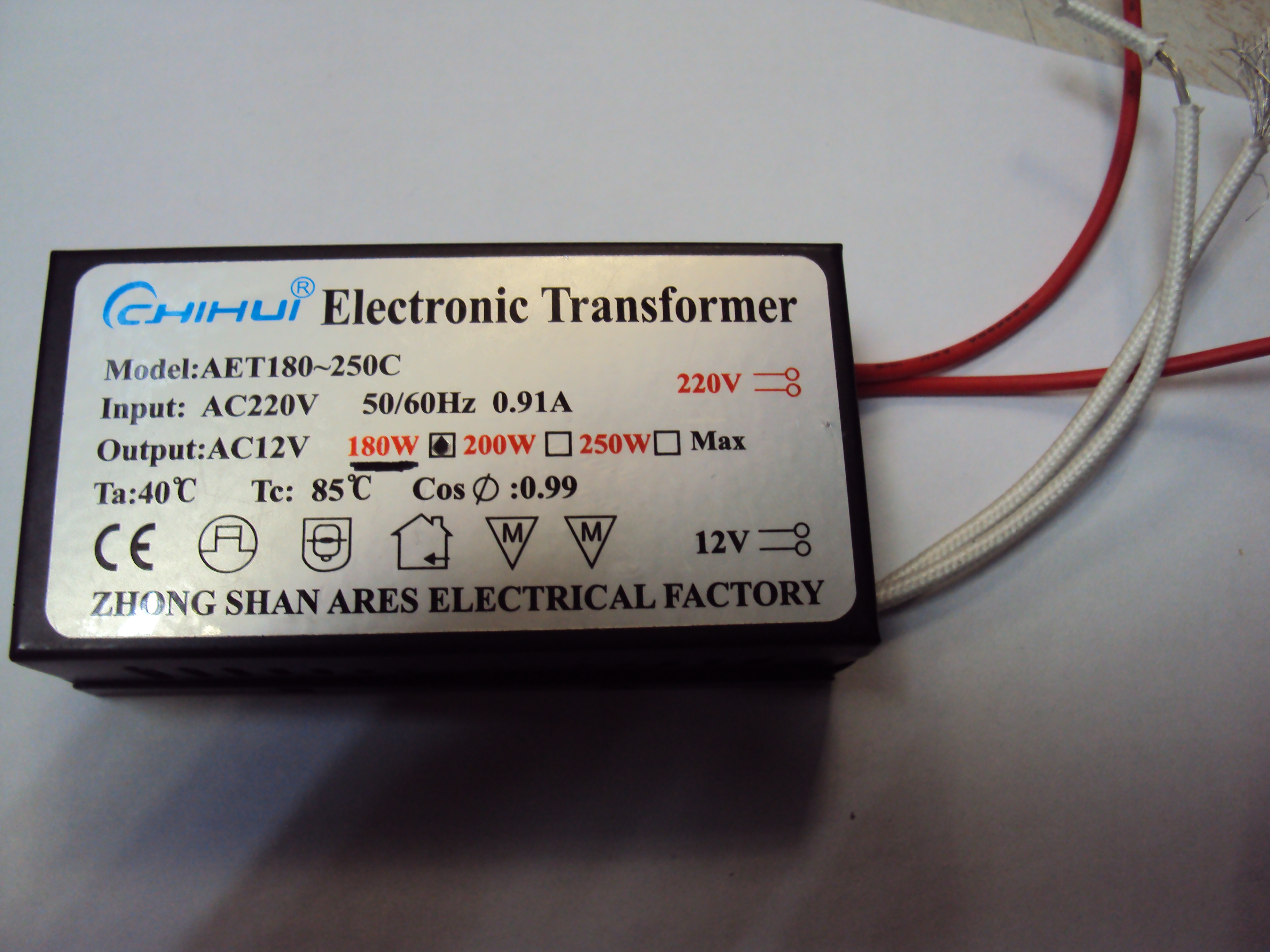  .  AET180 (AC 220 -12 180) 